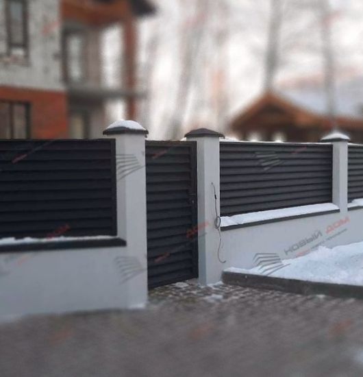 Заборы для дачи - цена | Купить забор для дачи недорого | Установка ...